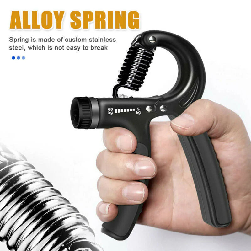 Adjustable Hand Grip Strength Trainer - Enhance Grip Strength and Wrist Power for Fitness and Rehabilitation